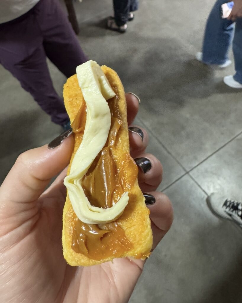 A Ecuadorian Snack called a bizcocho.