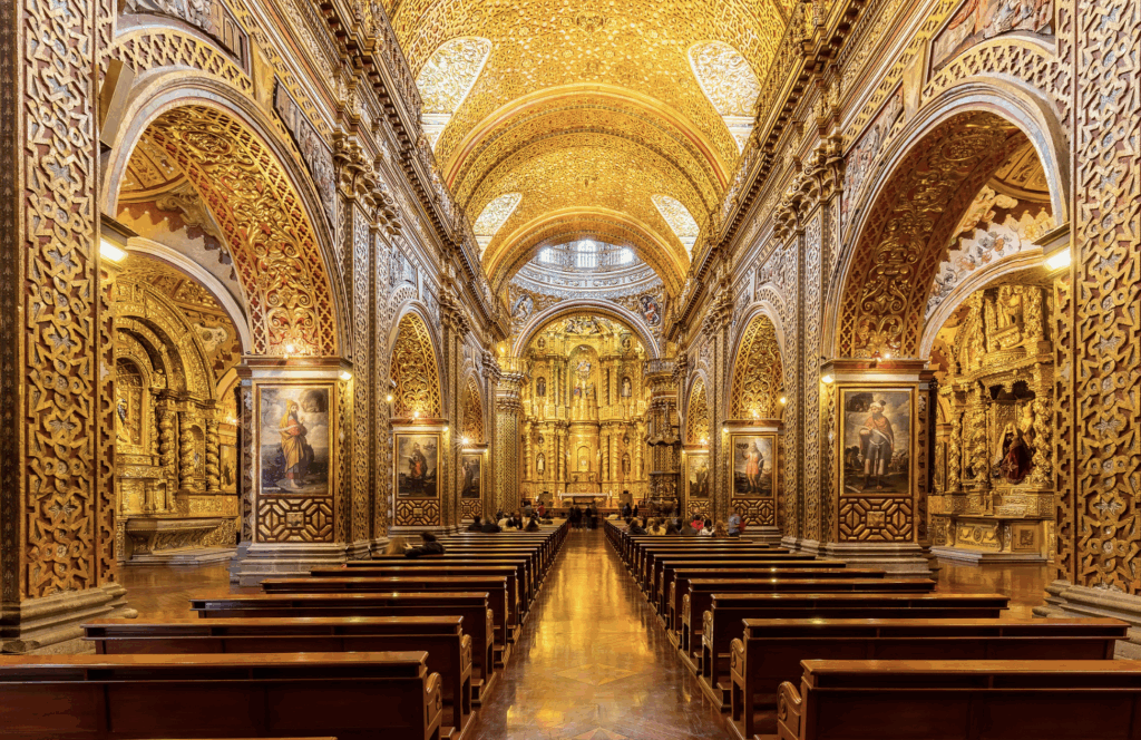 La Compañía Church interior